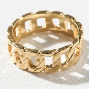 New Vanessa Mooney THE CHAIN LINK RING